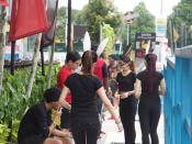 Mysterious ladies in black bunny costumes are spotted wandering around Klang Valley area