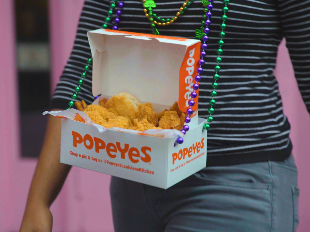 Popeyes Created the Perfect Mardi Gras Beads for Fried Chicken Fans