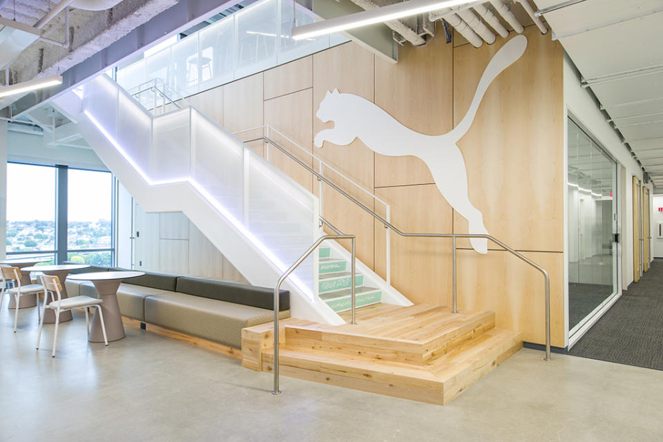 Another look inside Puma’s new North America headquarters. - Credit: Courtesy of Puma