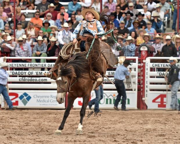 The new Calgary Stampede event, Broncs after Dark, will feature relay races, pickup races, trick riding and ranch bronc riding.  (Hubbel Photography                                                       - image credit)