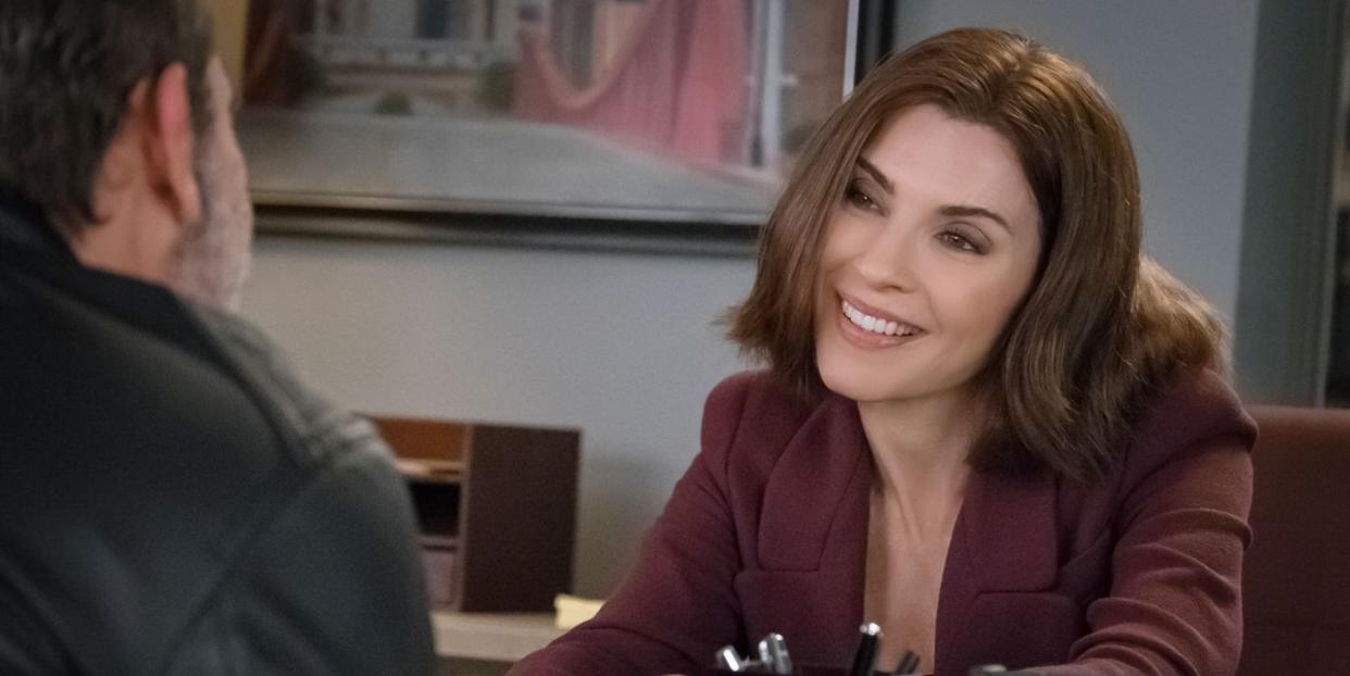 julianna margulies in the good wife as alicia