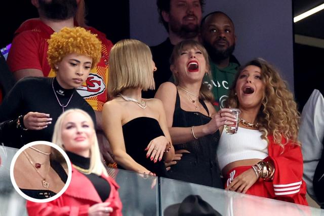 What is Taylor Swift wearing at the Super Bowl? Star stuns in Australian  label Dion Lee as she supports Chiefs boyfriend Travis Kelce