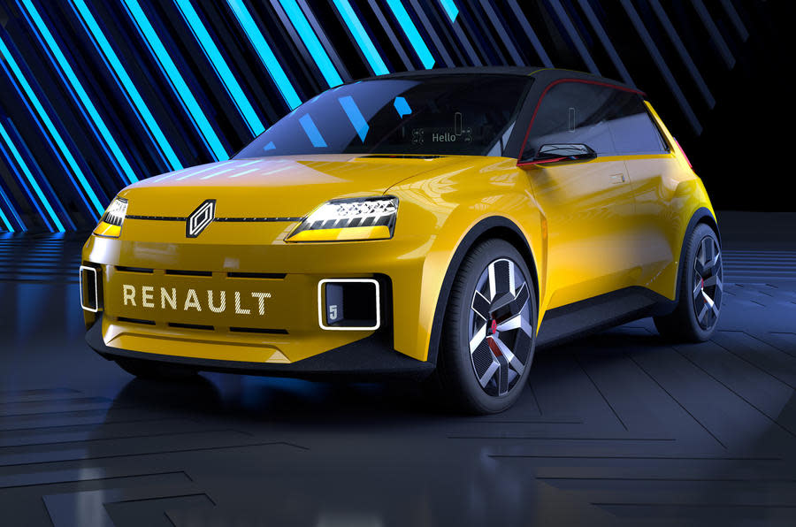 Renault's classic 5 reborn as an EV as part of a sweeping new strategy
