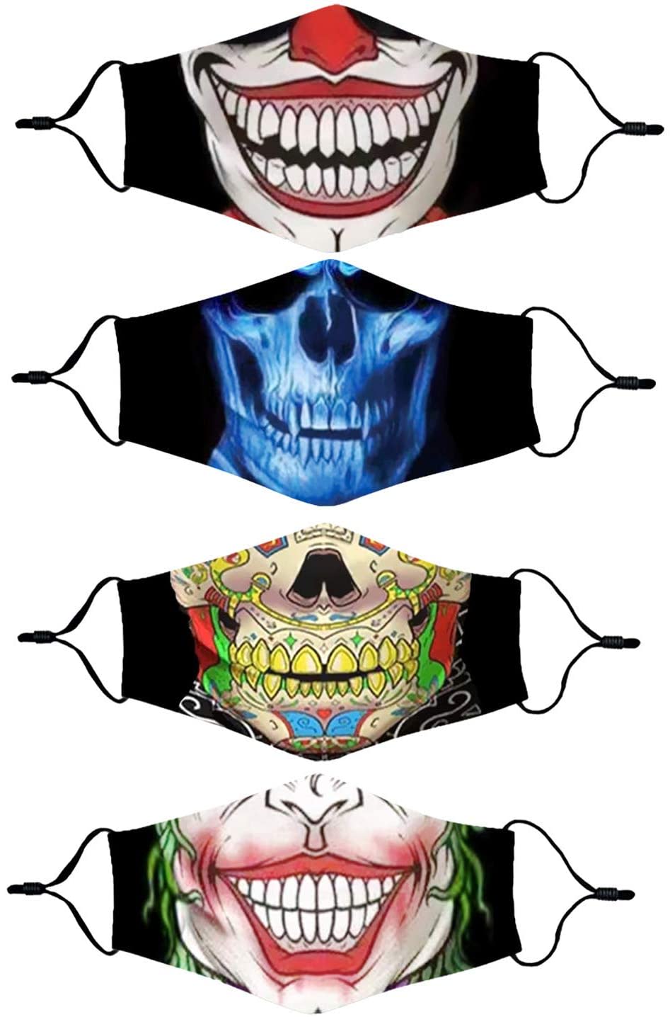 Halloween face masks, best halloween face masks, creepy halloween face masks