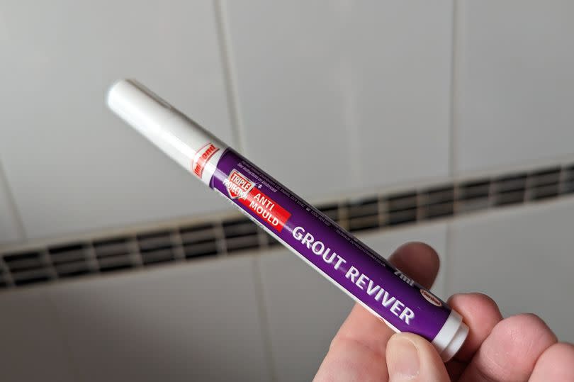 The £5.49 grout pen from B&M