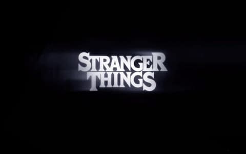 A rejected Stranger Things logo - Credit: Time Magazine/Screengrab