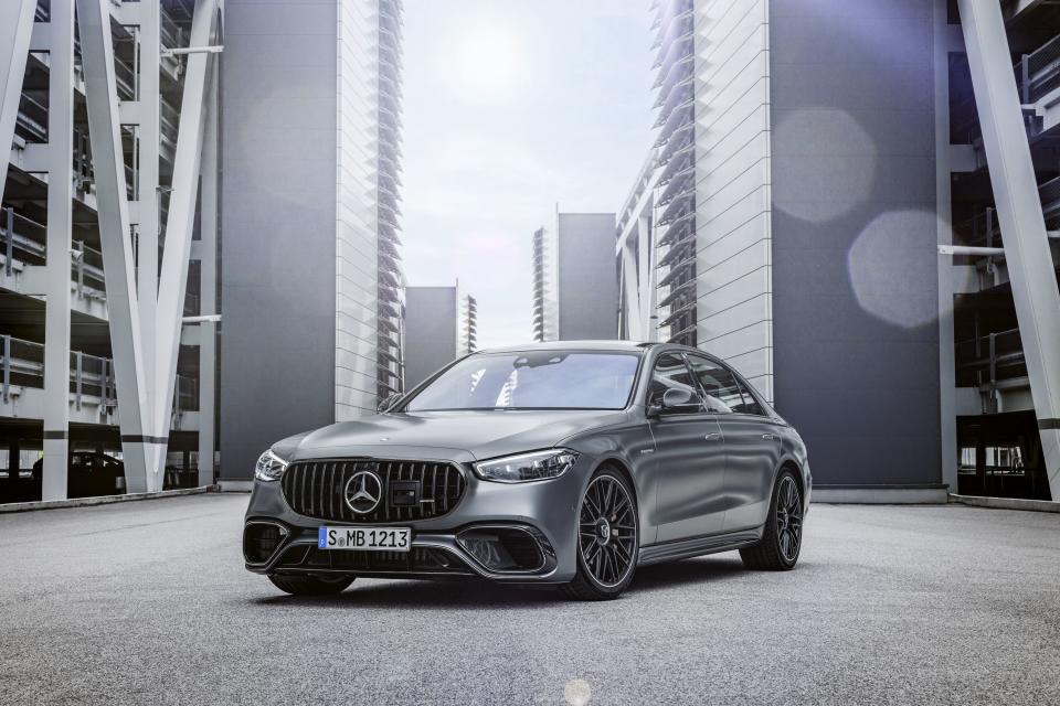 <p>Mercedes-AMG has revealed the S63 E Performance for the 2023 model year, transforming the high-powered luxury sports sedan into a sporty plug-in hybrid flagship.</p><p><a class="link " href="https://www.caranddriver.com/news/a42157538/2024-mercedes-amg-s63-e-performance-hybrid-details/" rel="nofollow noopener" target="_blank" data-ylk="slk:Read the Full Story;elm:context_link;itc:0;sec:content-canvas">Read the Full Story</a></p>