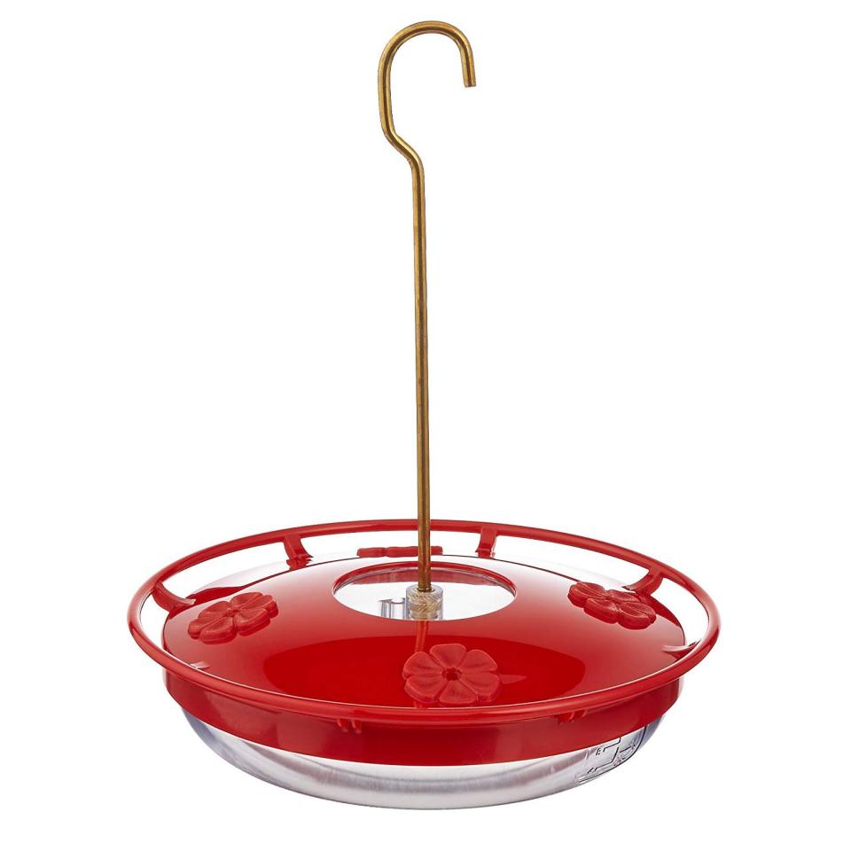 4) HummZinger HighView Hanging Hummingbird Feeder