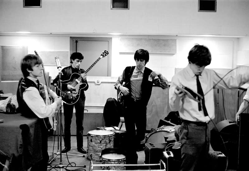 Rare images of the Rolling Stones from 1963 due to go on display in London