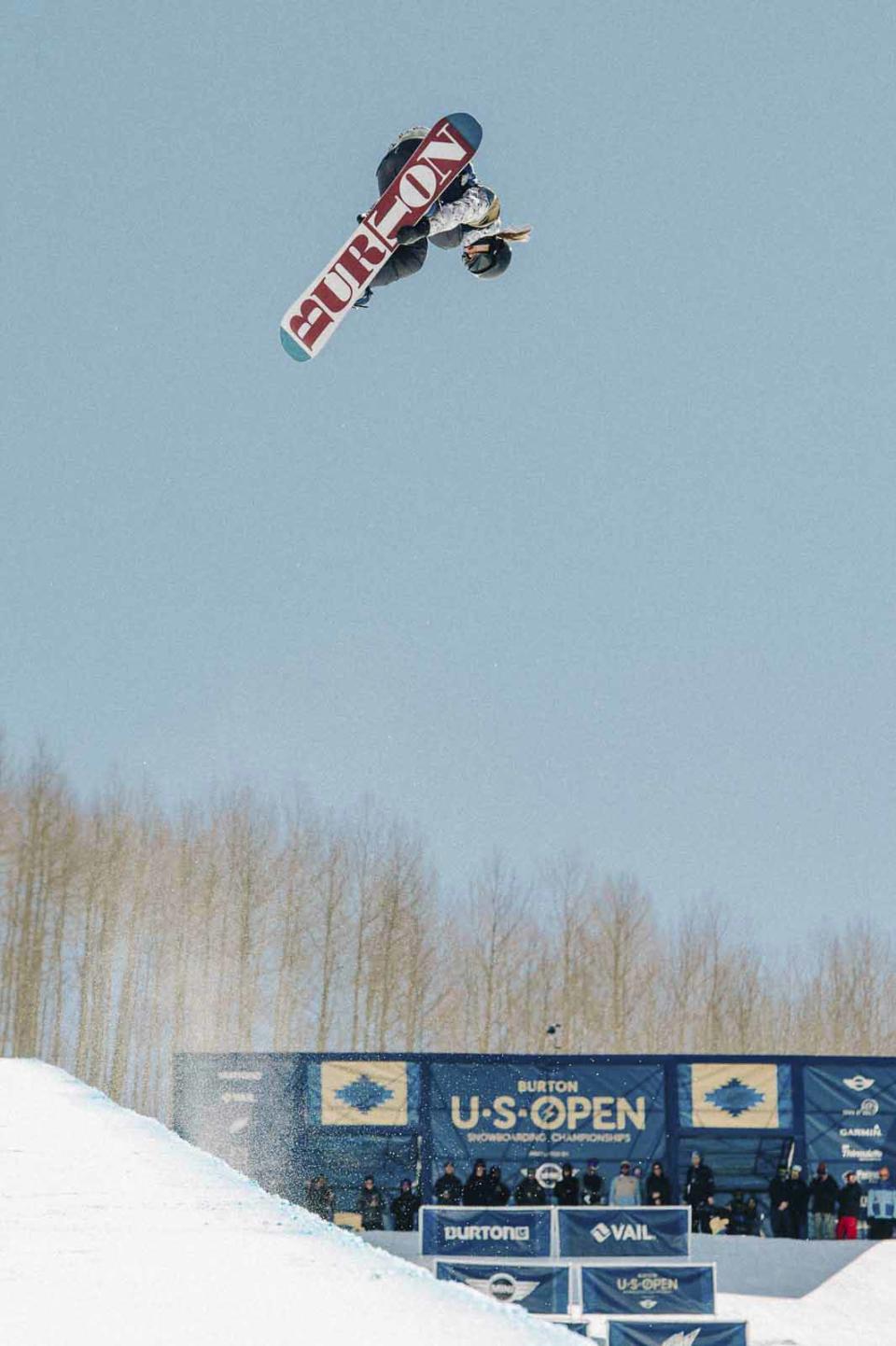 Kelly Clark ganando el Burton US Open. Foto: RedBull Content Pool