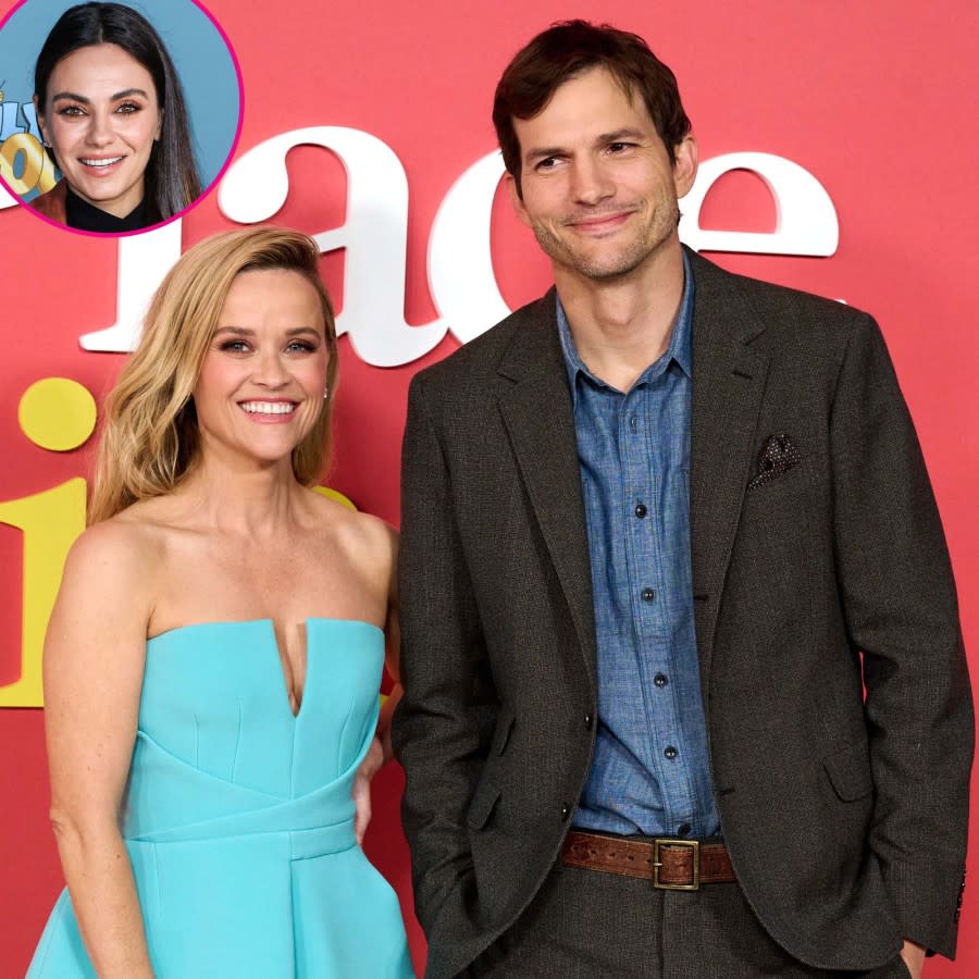 Reese Witherspoon: How Mila Reacted to Ashton's Viral Red Carpet Pics With Me