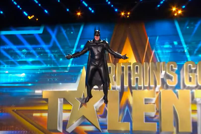 The Dark Hero on Britain's Got Talent