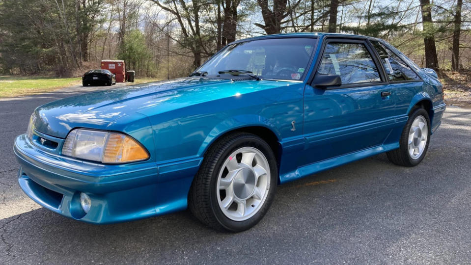 A 1993 Ford Mustang SVT Cobra.