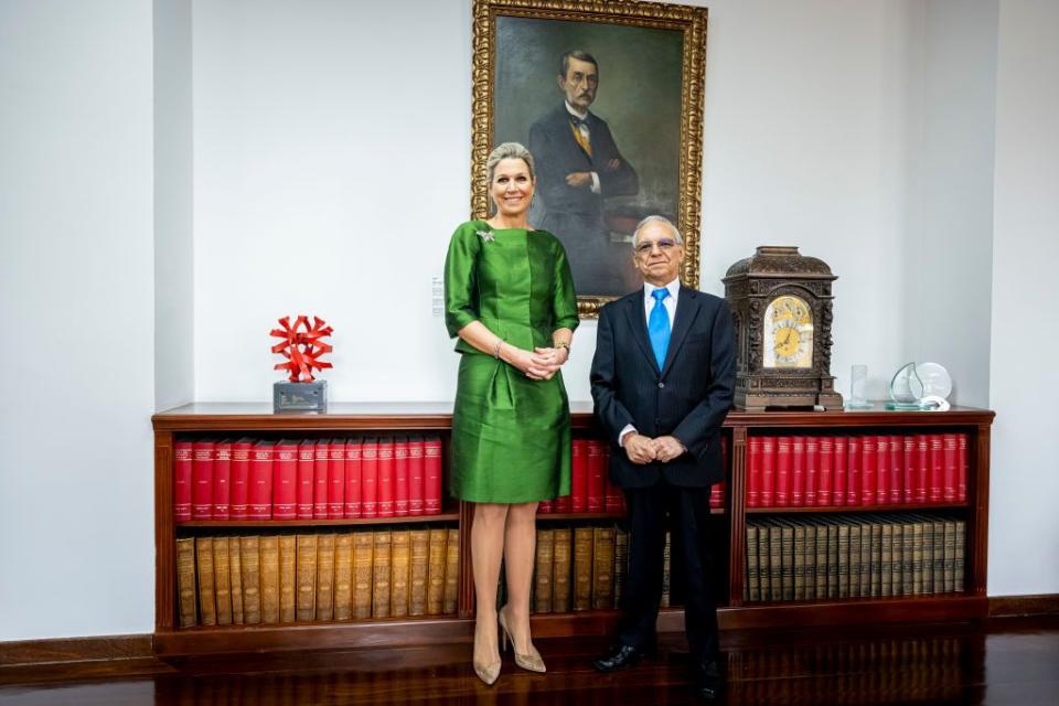 queen maxima of the netherlands visits colombia day two