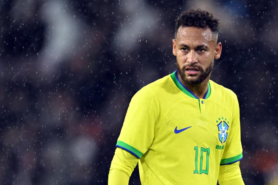 LE HAVRE - Neymar Junior of Brasil during the International Friendly match between Brazil and Ghana at Stade Oceane on September 23, 2022 in Le Havre, France. ANP | Dutch Height | Gerrit van Keulen (Photo by ANP via Getty Images)