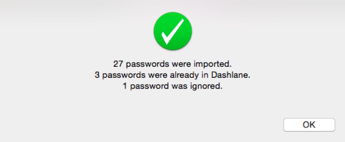 Dashlane screenshot