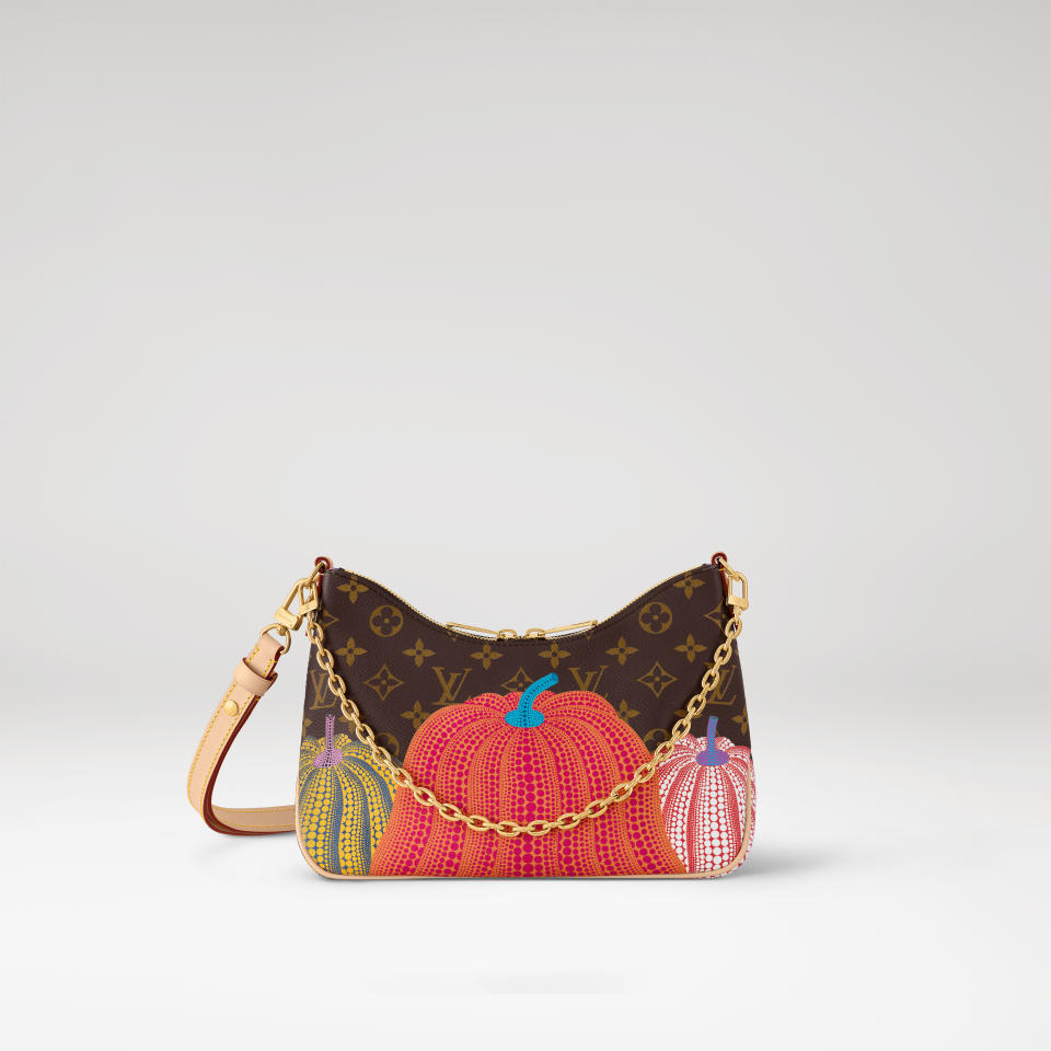 Louis Vuitton x Yayoi Kusama Boulogne in Monogram canvas with Pumkins print. (PHOTO: Louis Vuitton)