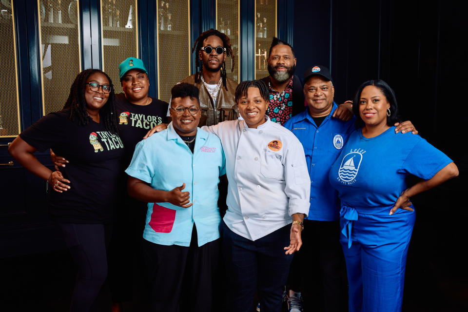 2 Chainz and all of the chefs involved with Pepsi Dig In