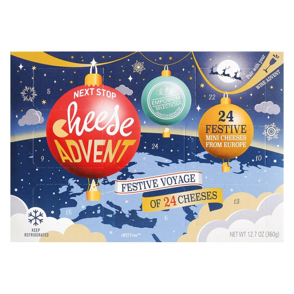 Aldi's 'Emporium Selection Cheese Advent Calendar' is one of its most popular holiday products.