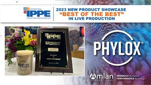 Phylox is awarded Best of the Best at the 2023 International Production & Processing Expo