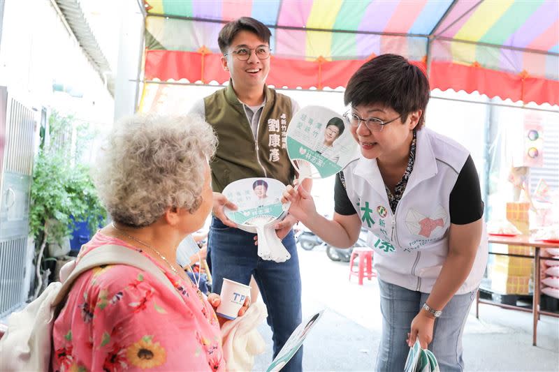 林志潔參選新竹市立委，劉康彥全力輔選。（圖／翻攝自劉康彥臉書）