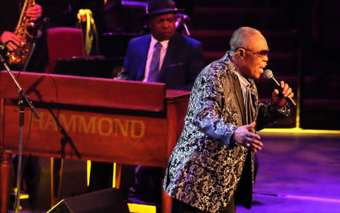 Sam Moore performs with Jools Holland and His Rhythm & Blues Orchestra 