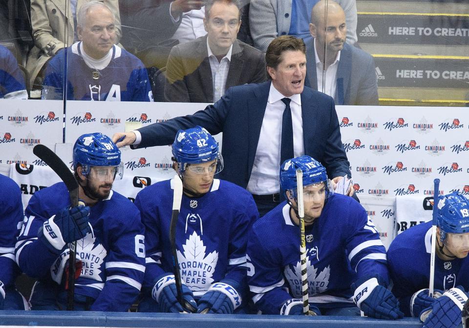 Mike Babcock won the Stanley Cup with the Red Wings in 2008 but hasn’t coached in the NHL since being fired by Toronto in 2019.