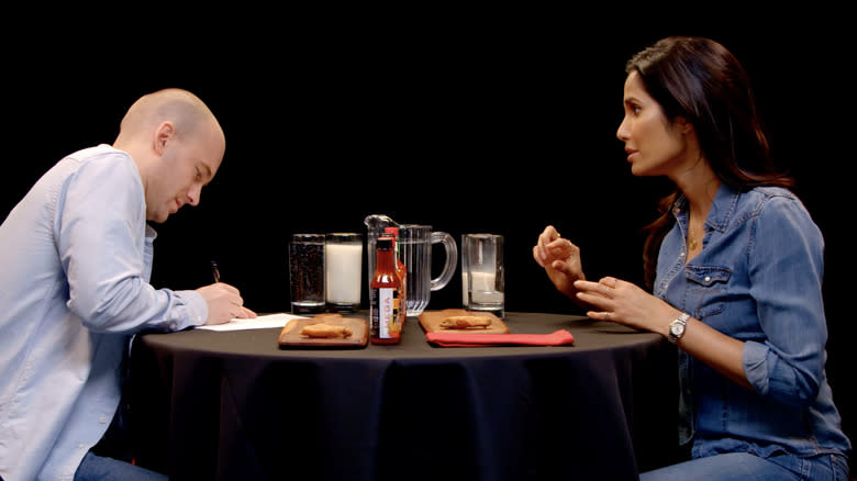 Padma Lakshmi on Hot Ones