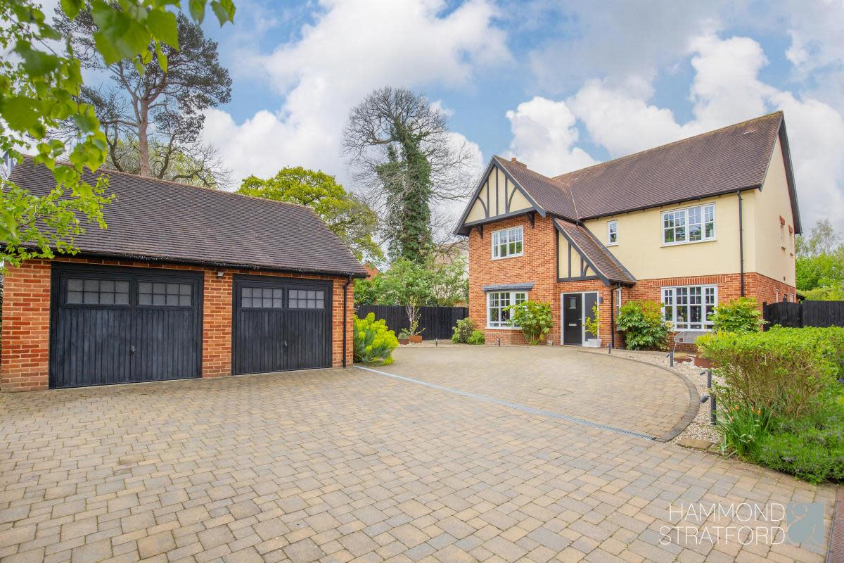 This four-bed home in Cringleford is for sale at £825,000 <i>(Image: Hammond & Stratford)</i>