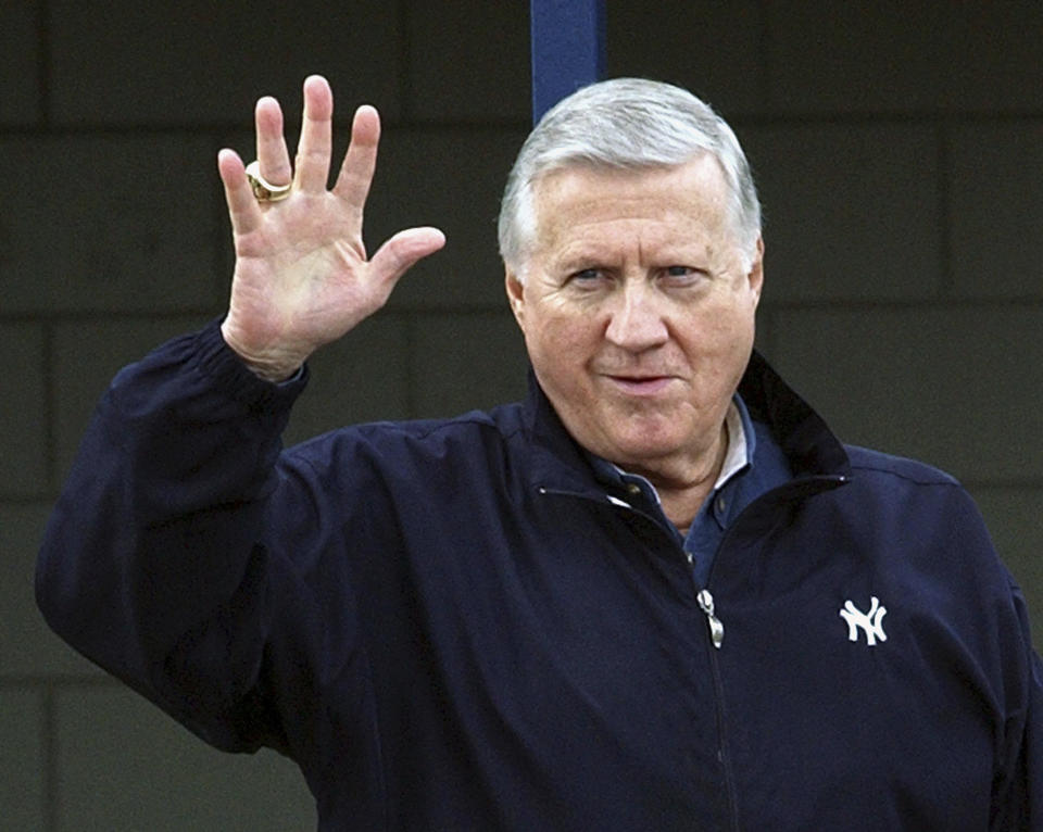 The Baseball Hall of Fame’s “Today’s Game” era ballot features ten names, including former Yankees owner George Steinbrenner. (AP Photo/Chris O’Meara, File)