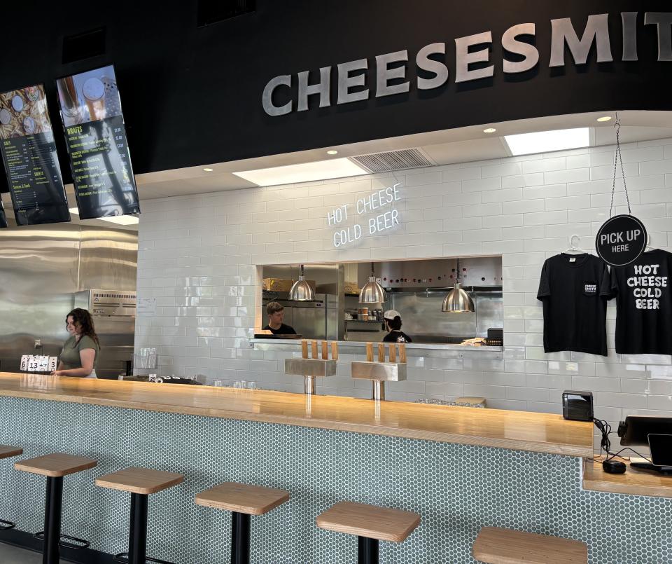 The second CheeseSmith location opened April 2024 at 1319 Military Cutoff Road in Wilmington, N.C.