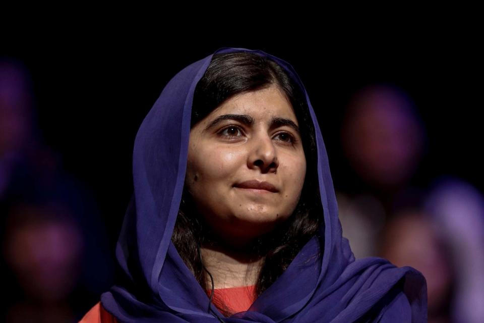 Pakistani activist and Nobel Peace Prize winner Malala Yousafzai expressed joy at graduating: AFP via Getty Images