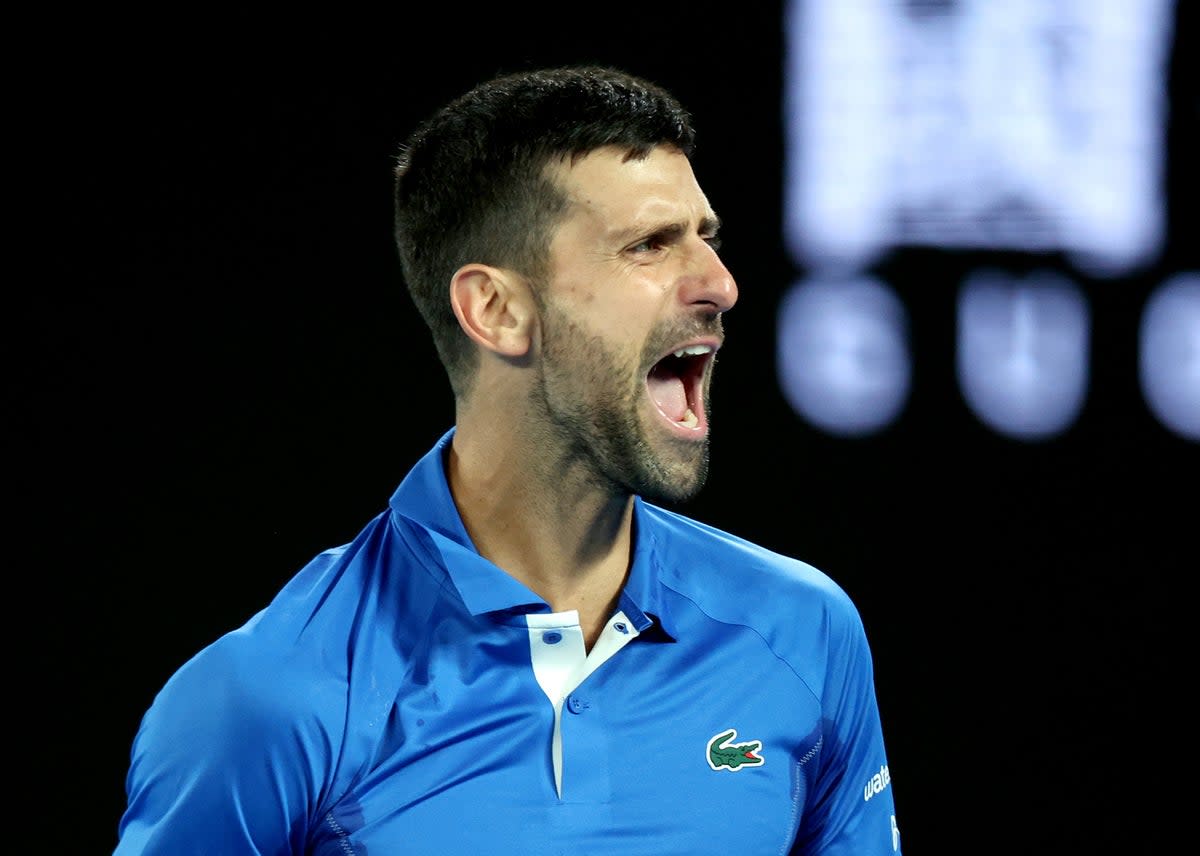 Djokovic is battling illness and injury again in Melbourne  (Getty)