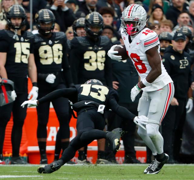 Heisman Watch: Can Ohio State WR Marvin Harrison Jr. break up the QB party?  [Video]