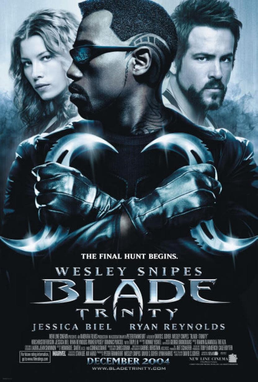 Póster oficial de Blade: Trinity (Fuente: IMDb)