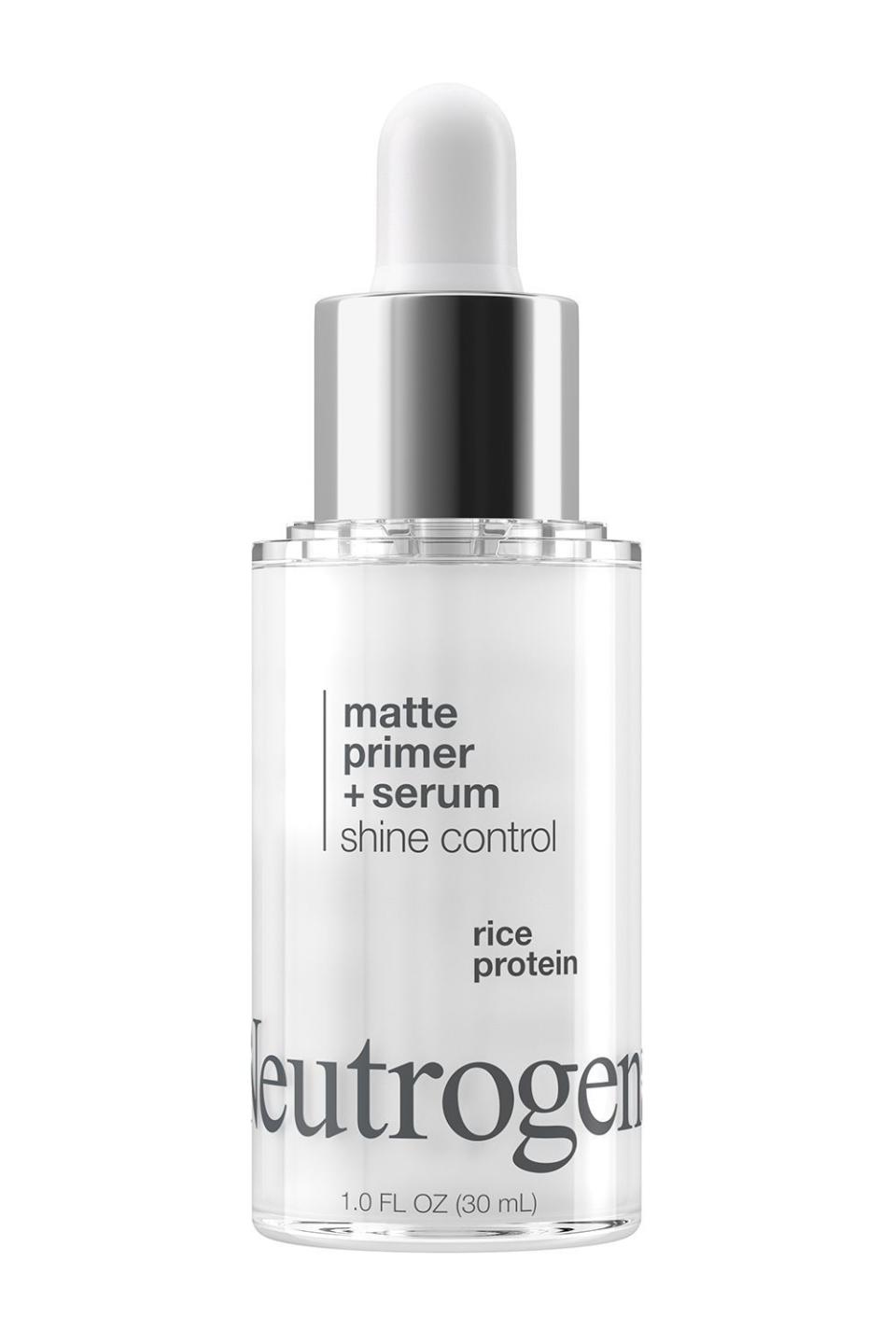 9) Neutrogena Shine Control Matte Primer + Serum