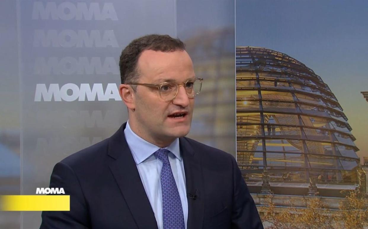 Der ehemalige Gesundheitsminister Jens Spahn (CDU) sprach im "ARD Morgenmagazin" über die Haushaltskrise. (Bild: ARD)