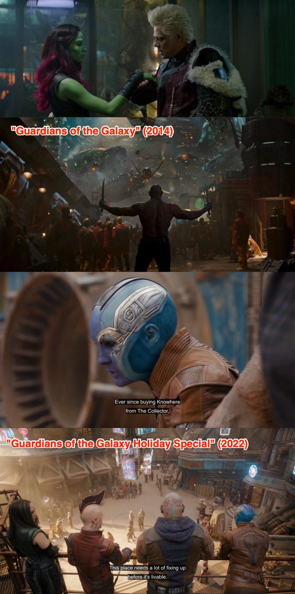 Guardians of the Galaxy Vol 3 Knowhere