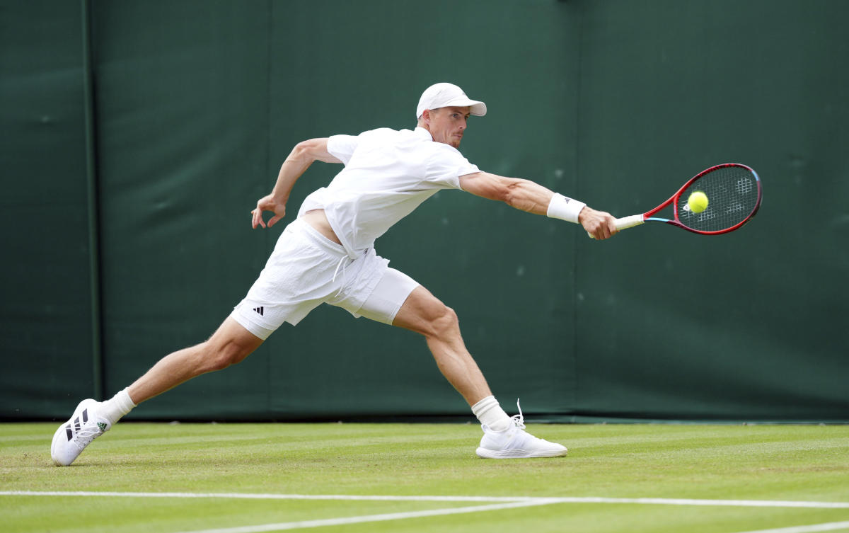 Billy Harris’ tennis journey goes from Isle of Man to van life in Europe to Wimbledon