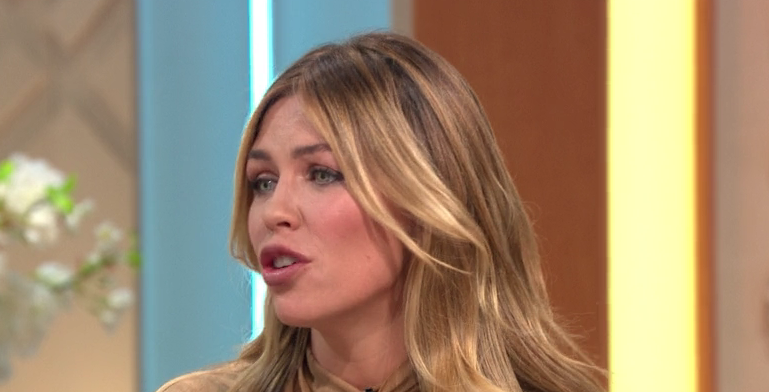 Abbey Clancy defended her daughter's modelling debut. 