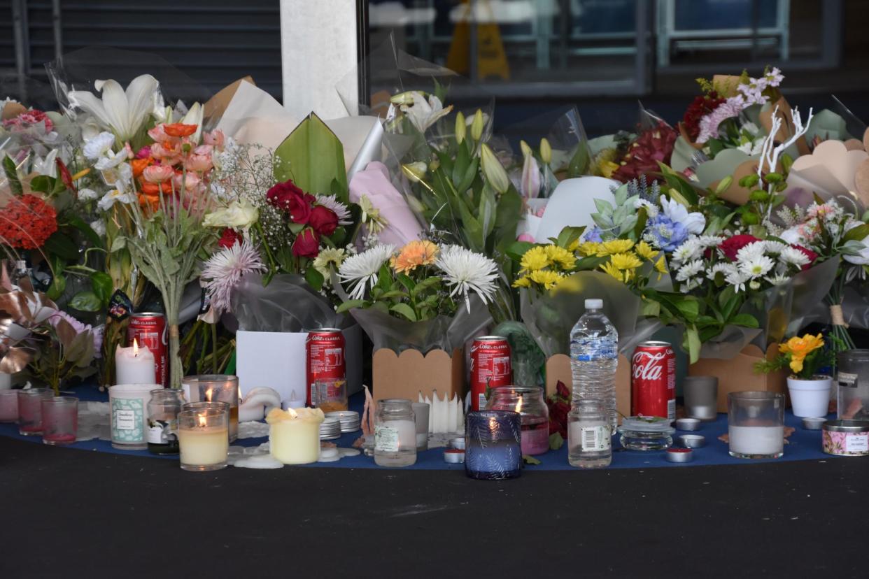 <span>Community leaders said the entire community, including the African diaspora, was appalled by the stabbing death of 70-year-old Vyleen White.</span><span>Photograph: Andrew Messenger/The Guardian</span>