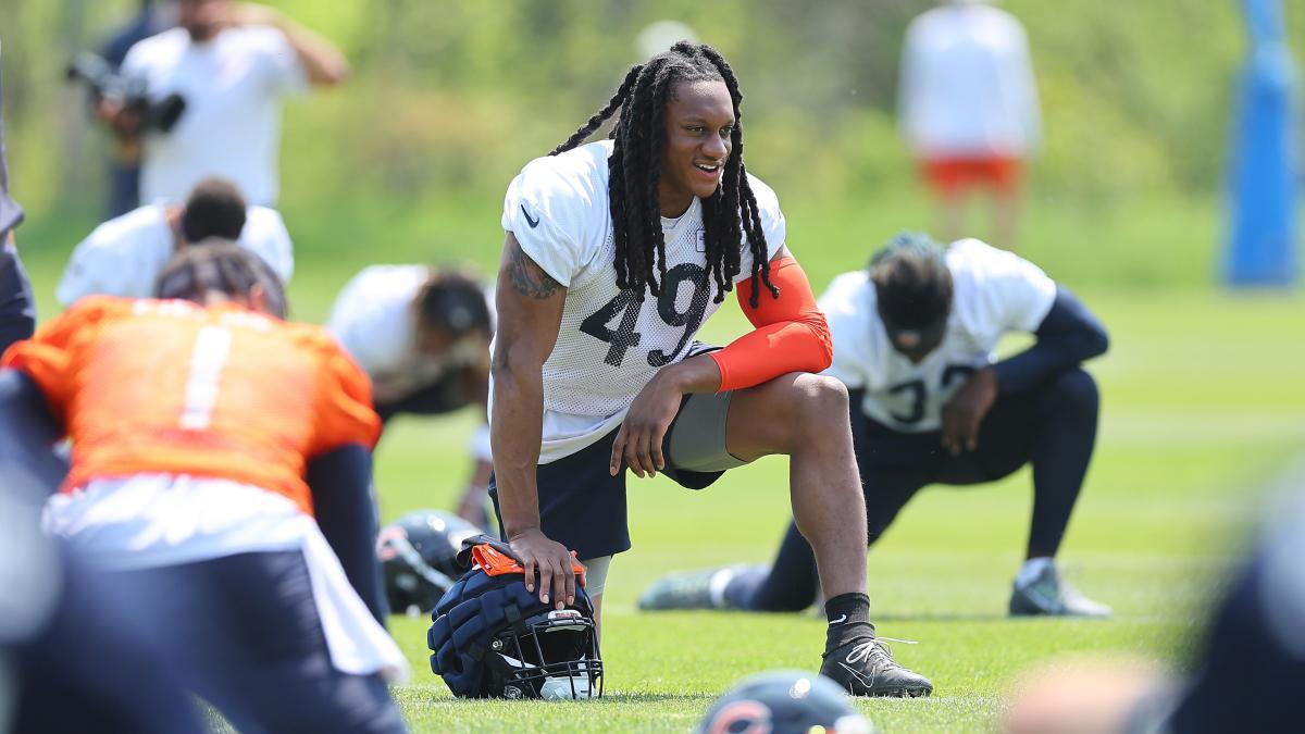 New Bears linebacker Tremaine Edmunds making impact at OTAs already