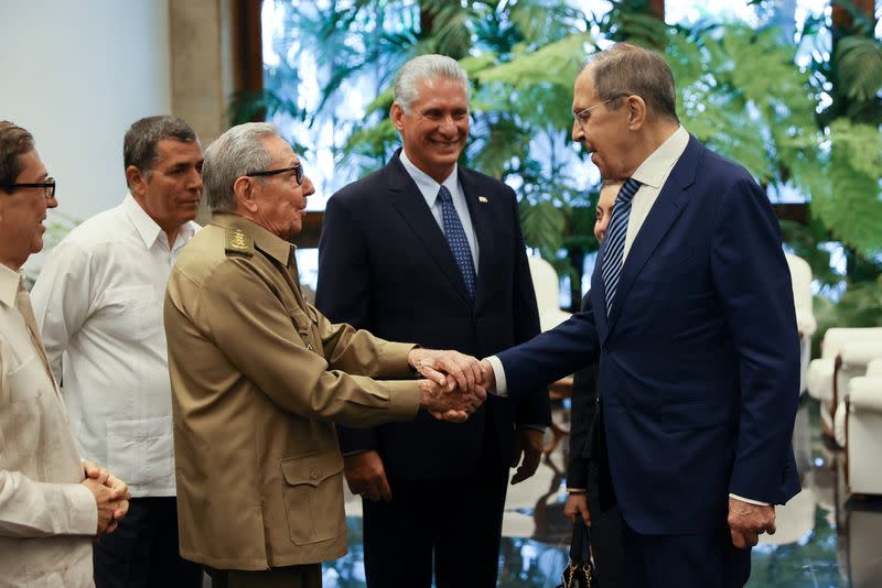 Russian Foreign Minister Lavrov visits Cuba