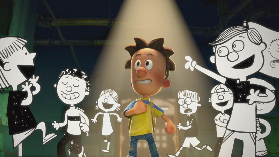 Big Nate follows a sixth-grade kid who expresses his mischievous personality through cartoons. (Paramount+)