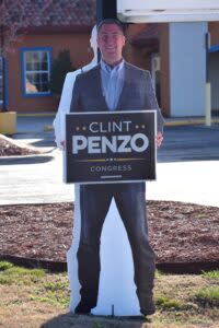 Clint Penzo campaign sign