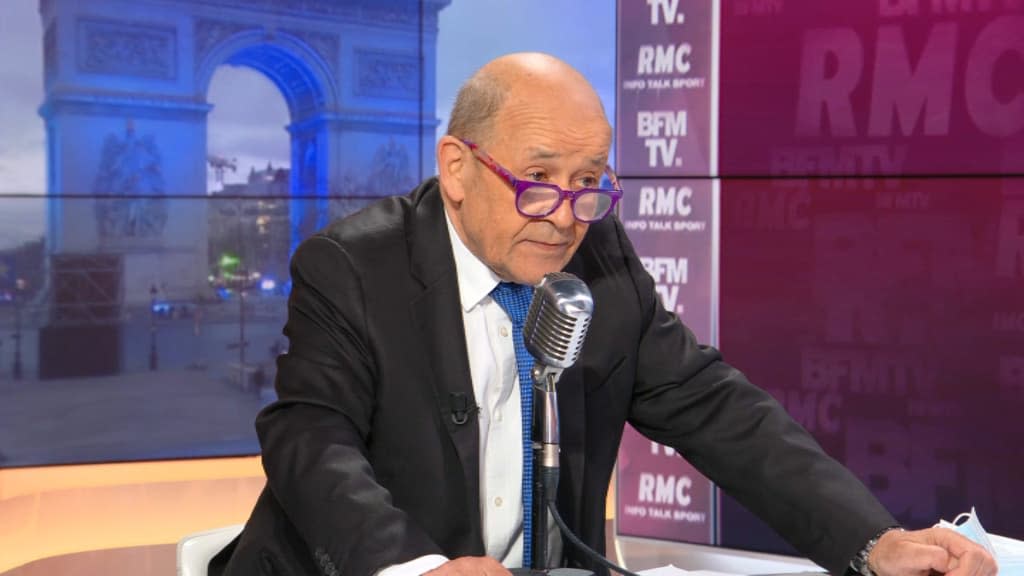 Jean-Yves Le Drian, invité de BFMTV-RMC vendredi 7 janvier 2022 - BFMTV