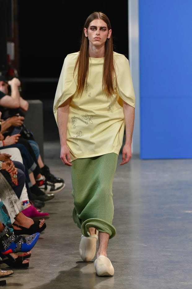 <p>A look by designer Shuming Gu. Photo: Courtesy of Pratt </p>