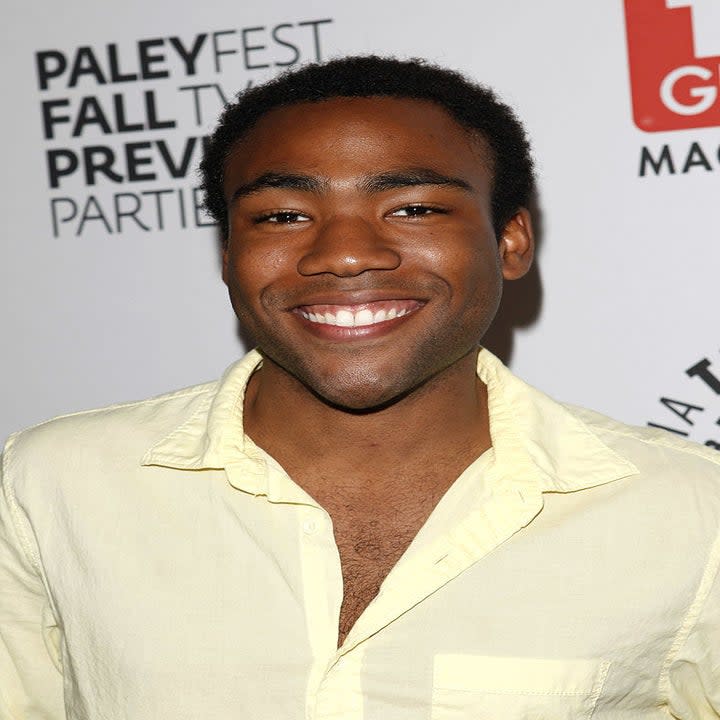 Closeup of Donald Glover