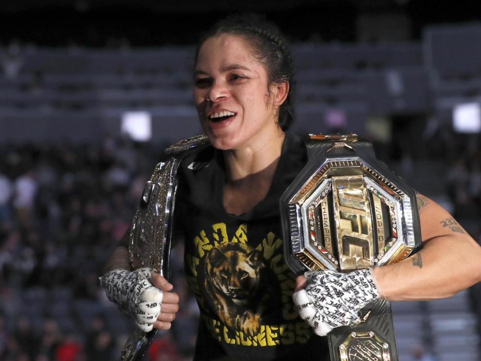 Two-weight champion Amanda Nunes defends her featherweight title at UFC 250: Getty Images