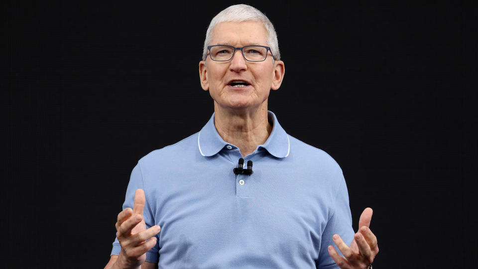 Tim Cook at WWDC 2023